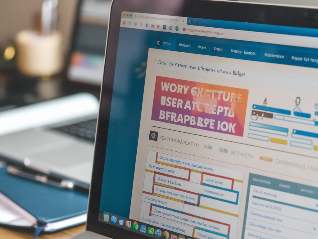 Comment structurer des tests utilisateurs synthétiques quand on a peu de budget