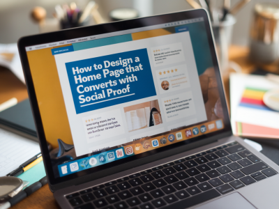 Comment concevoir une page d'accueil qui convertit avec des preuves sociales efficaces