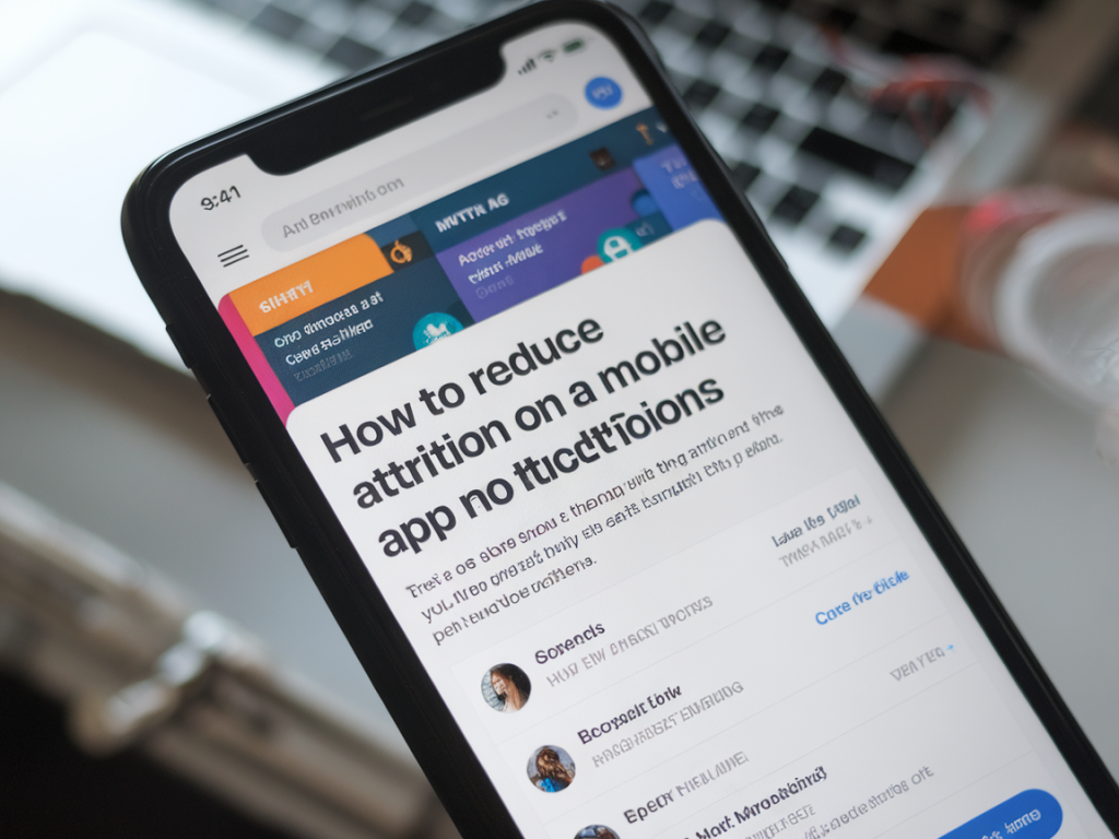 Comment réduire l'attrition sur une application mobile grâce à des notifications intelligentes