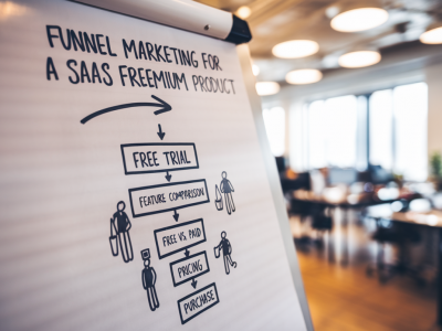Comment structurer un funnel marketing pour un produit SaaS freemium