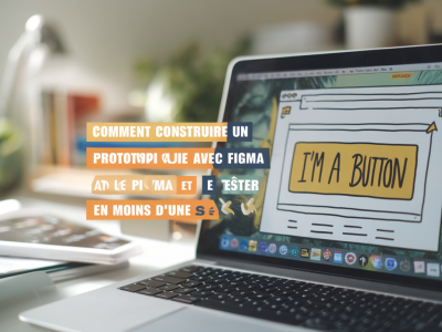 Comment construire un prototype rapide avec figma et le tester en moins d'une semaine